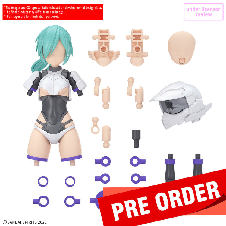 [New! Pre-Order] 30MS OP-22 Option Parts Set 22 Tabo Costume [ Color B]