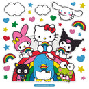 Pipsticks Hello Kitty And Friends Rainbow Pals Super Big Puff Sticker