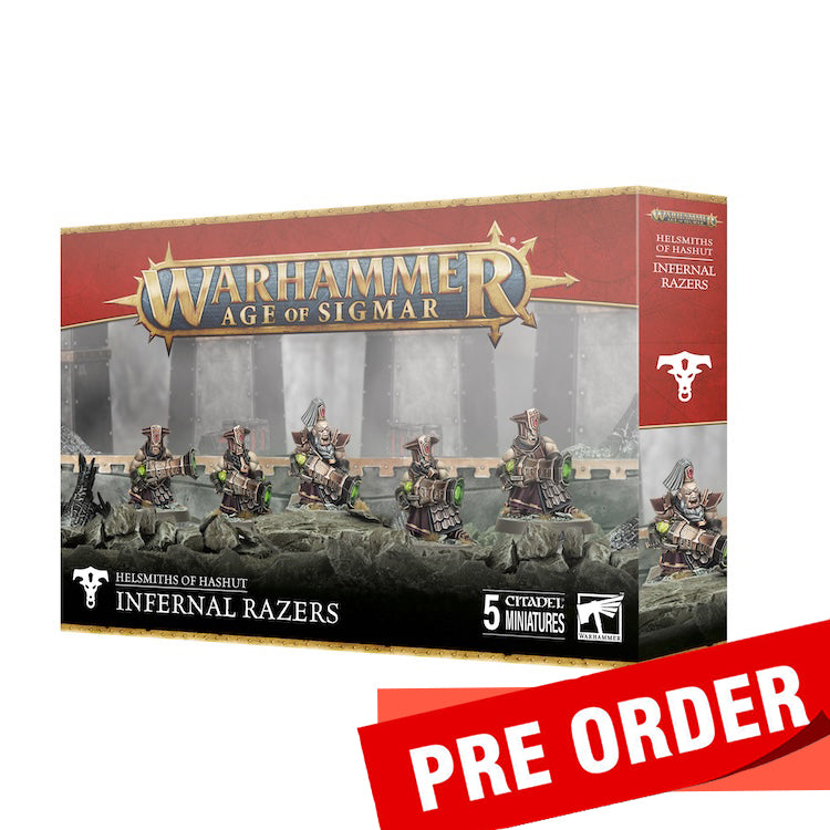 [Launched 11/01] Warhammer Age of Sigmar: Helsmiths of Hashut: Infernal Razers