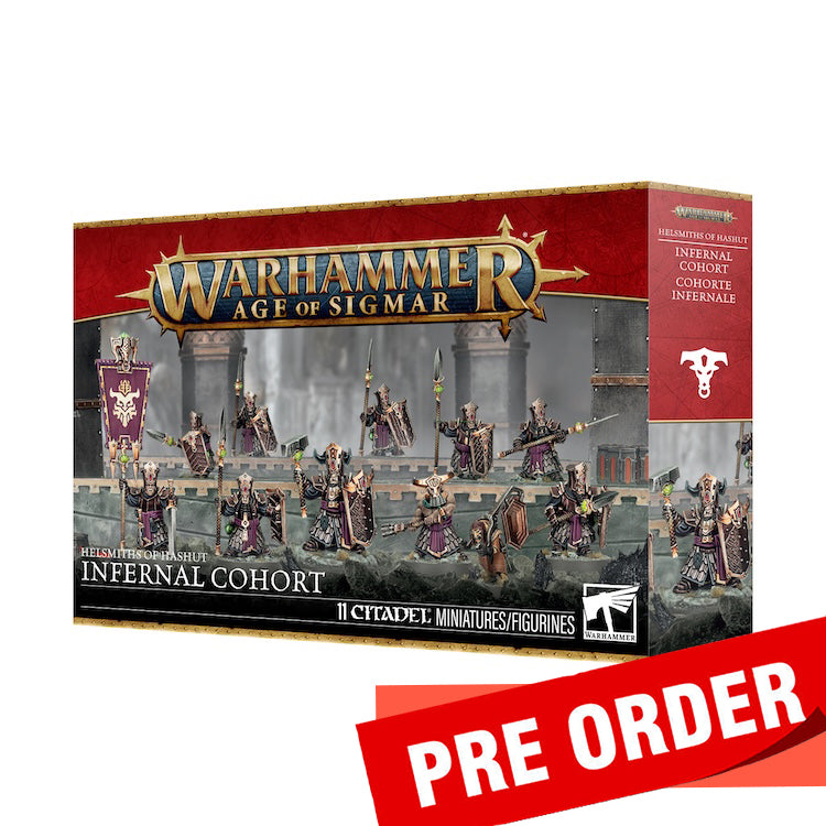 [Launched 11/01] Warhammer Age of Sigmar: Helsmiths of Hashut: Infernal Cohort