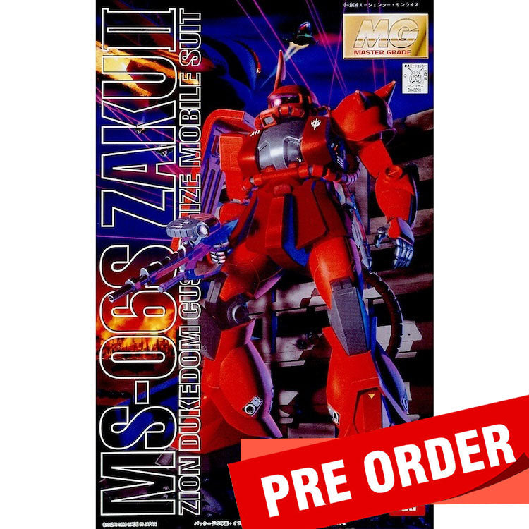 [Pre-Order] MG MS-06S Zaku II 1/100