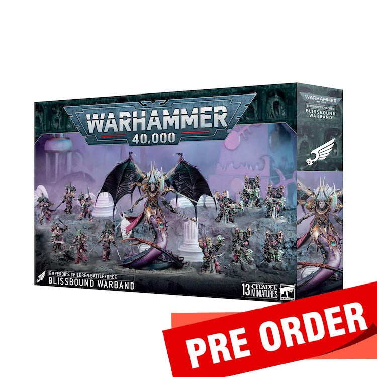 [Launched 11/29] Warhammer 40000: Battleforces: Armies of Chaos: Emperor's Children: Blissbound Warband