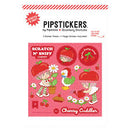 Pipsticks Cherry Cuddler Gooseberry Scratch n Sniff 2ct Sticker