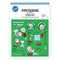 Pipsticks Peanuts Laundry Day Scratch n Sniff 2ct Sticker