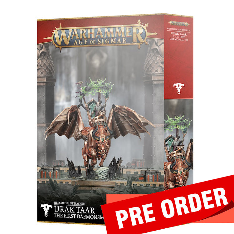 [Launched 11/01] Warhammer Age of Sigmar: Helsmiths of Hashut: Urak Taar The First Daemonsmith