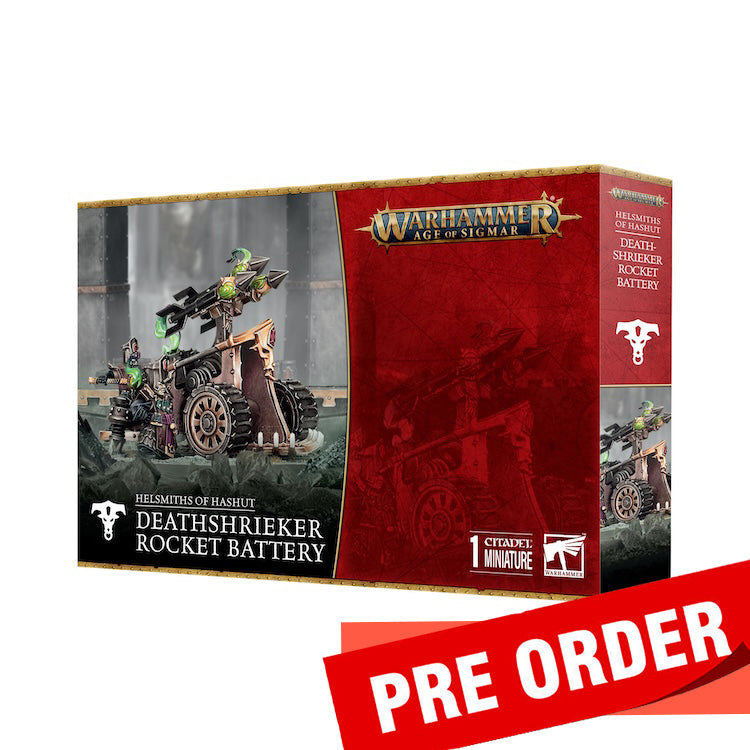 [Launched 11/01] Warhammer Age of Sigmar: Helsmiths of Hashut: Deathshrieker Rocket Battery
