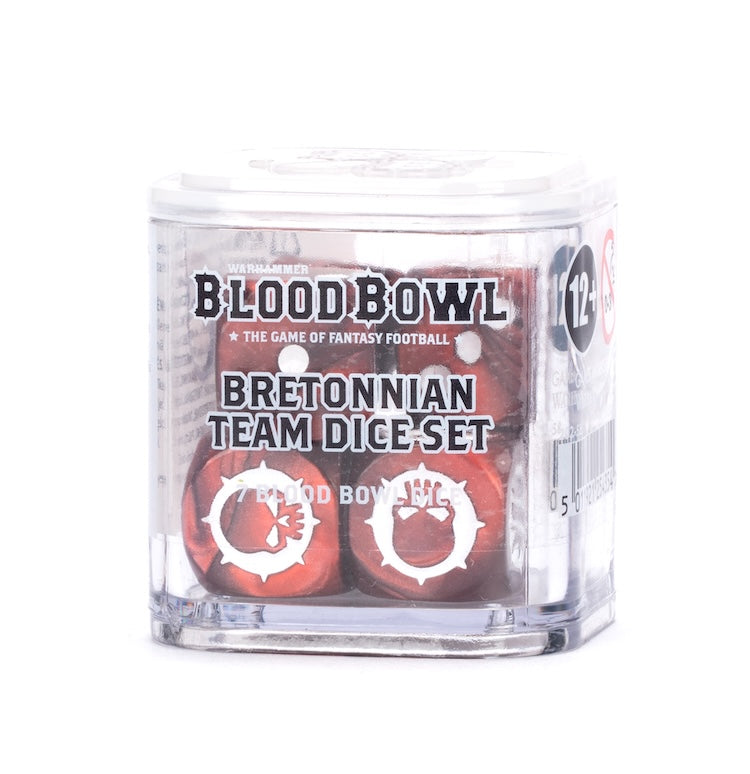Warhammer: Blood Bowl Bretonnian Team Dice Set