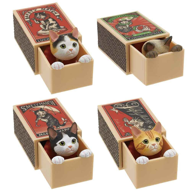 KITAN CLUB: Cat Peek Matchbox - Blind Box