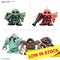 SD BB SENSHI Gundam Zeon MS set