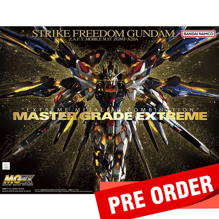 [Pre-Order] MGEX Strike Freedom Gundam 1/100