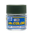 Mr. Color Paint C136 Flat Russian Green 2 10m