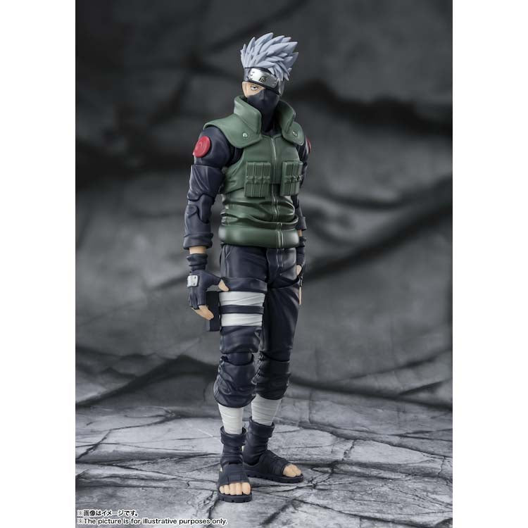 Naruto S.H.Figuarts Kakashi Hatake - The famed Sharingan Hero -