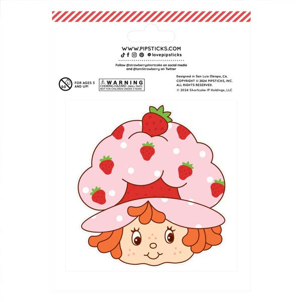 Pipsticks Strawberry Shortcake Custard Scratch n Sniff 2