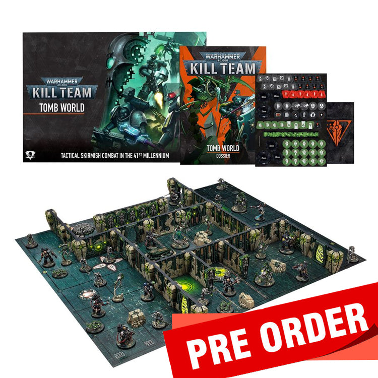 [Launch Date 9/13] Warhammer 4000: Kill Team: Tomb World