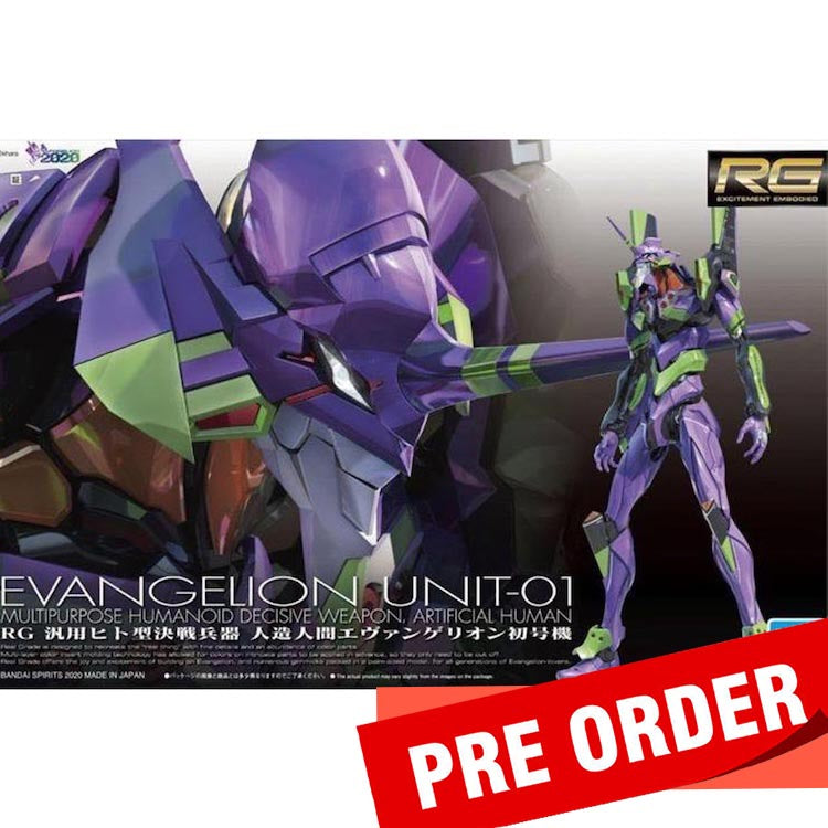 [Pre-Order] Evangelion RG Unit-01 Neon Genesis Evangelion 1/144