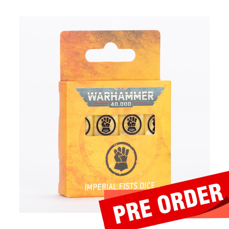 [Launch Date 9/20] Warhammer 4000: Imperial Fists Dice