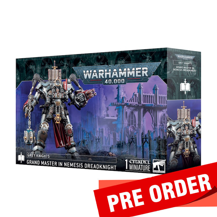 [Launch Date 9/20] Warhammer 4000: G/K: Grandmaster In Nemesis Dreadknight