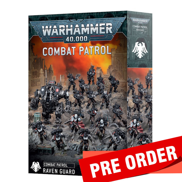 [Launch Date 9/20] Warhammer 4000: Combat Patrol: Raven Guard