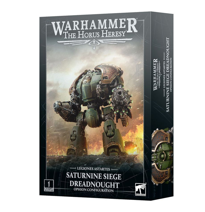 Warhammer The Horus Heresy: Age of Darkness: Saturnine Siege Dreadnought – Ophion Configuration