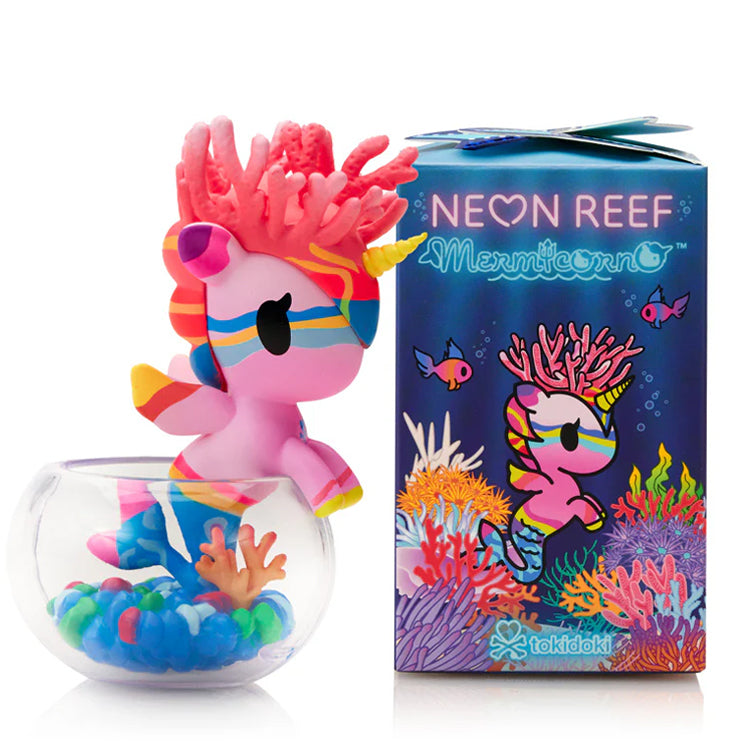 Tokidoki Neon Reef Mermicorno - Blind Box