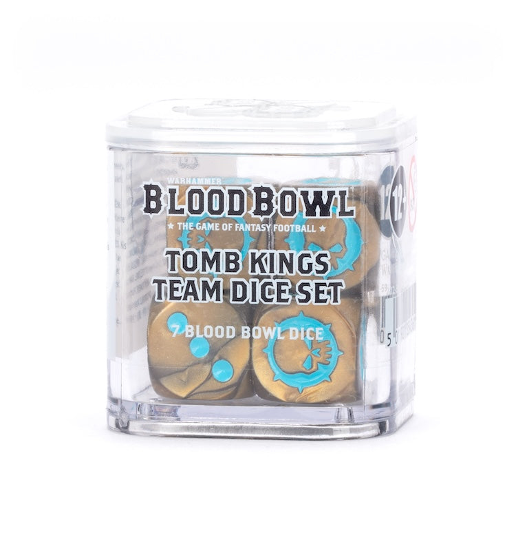 Warhammer: Blood Bowl: Tomb Kings Team Dice Set