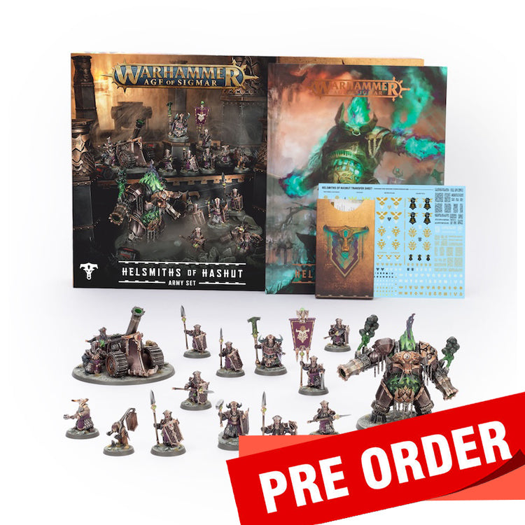 [Launch Date 9/27] Warhammer Age of Sigmar: Helsmiths of Hashut Army Set