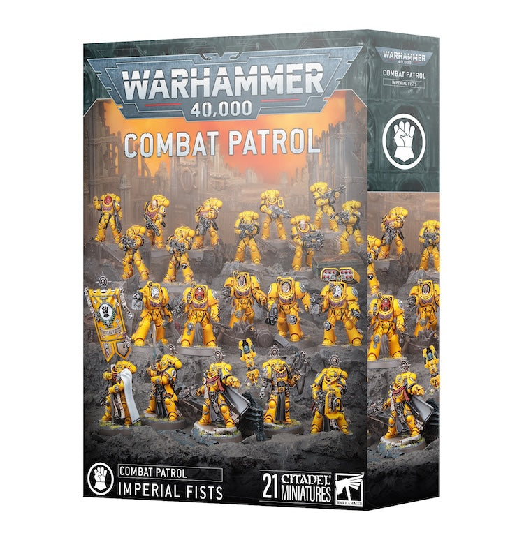 [Launch Date 9/20] Warhammer 4000: Combat Patrol: Imperial Fists