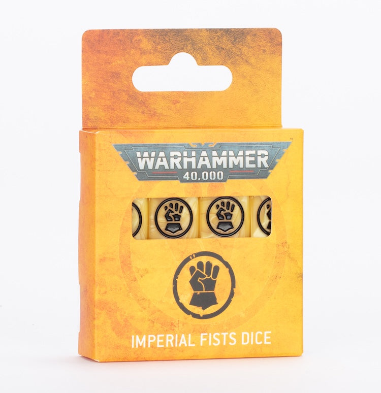 [Launch Date 9/20] Warhammer 4000: Imperial Fists Dice