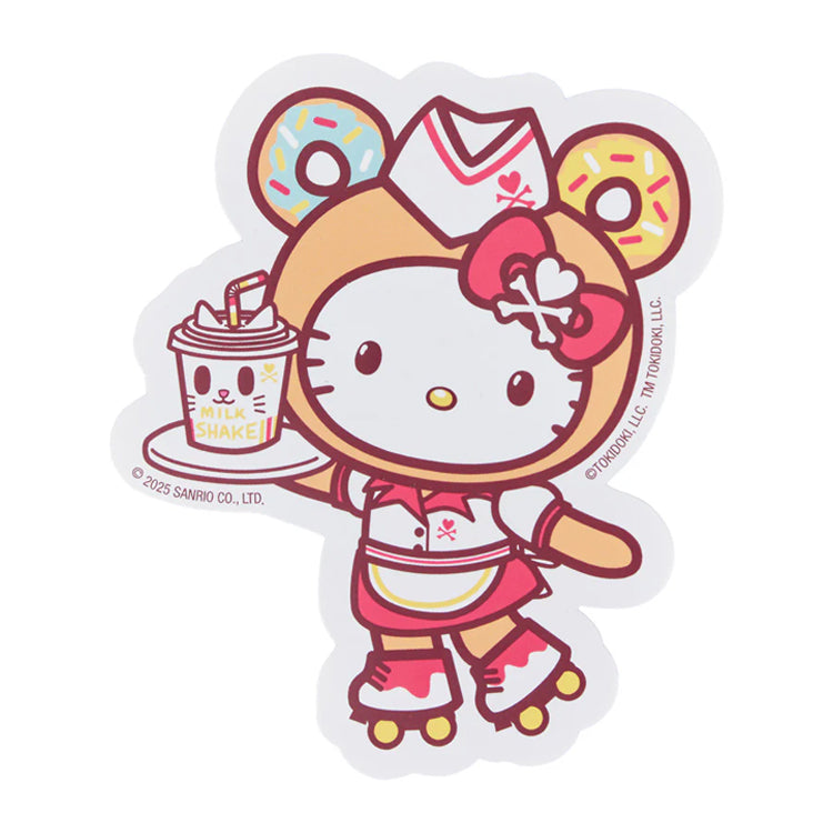 Tokidoki x Hello Kitty & Friends Fast Food Sticker - Hello Kitty