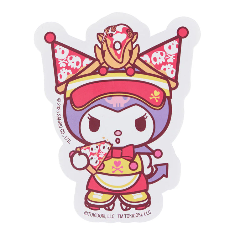 Tokidoki x Hello Kitty & Friends Fast Food Sticker - Kuromi