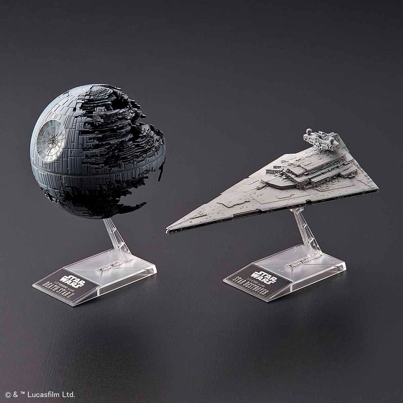 Star Wars Death Star II 1/270000 & Star Destroyer 1/14500