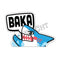 Fantastic Fam Peeking Vinyl Sticker - BAKA SHARK