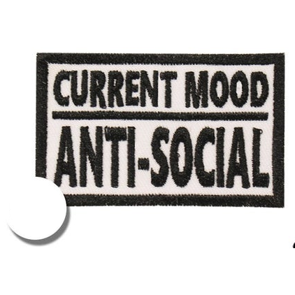 Fantastic Fam Patch - Current Mood: Anti-Social
