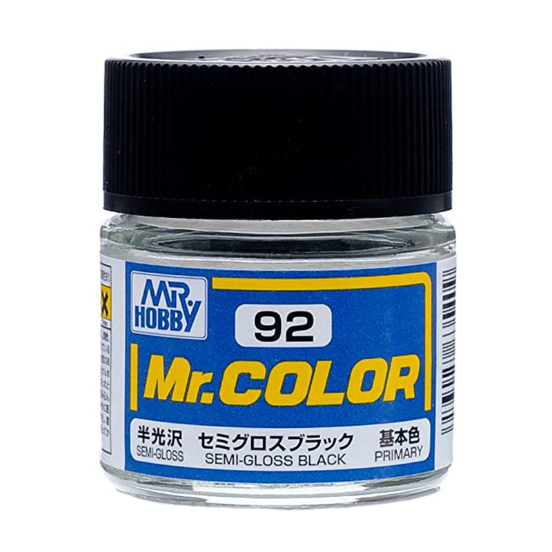 Mr. Color Paint C92 Semi Gloss Black 10ml