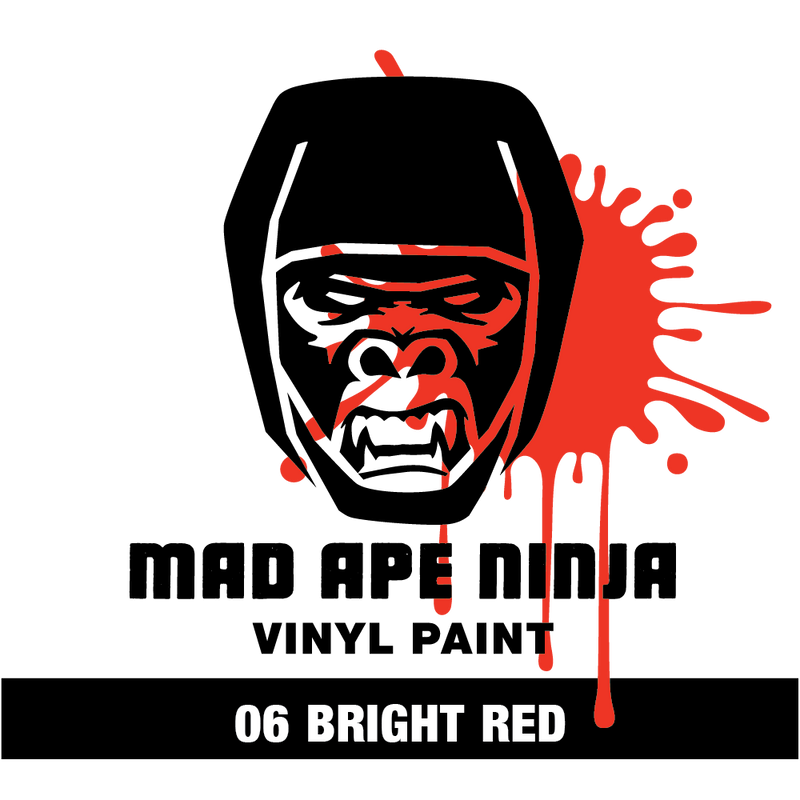 MAD APE NINJA Vinyl Paint 06 Bright Red