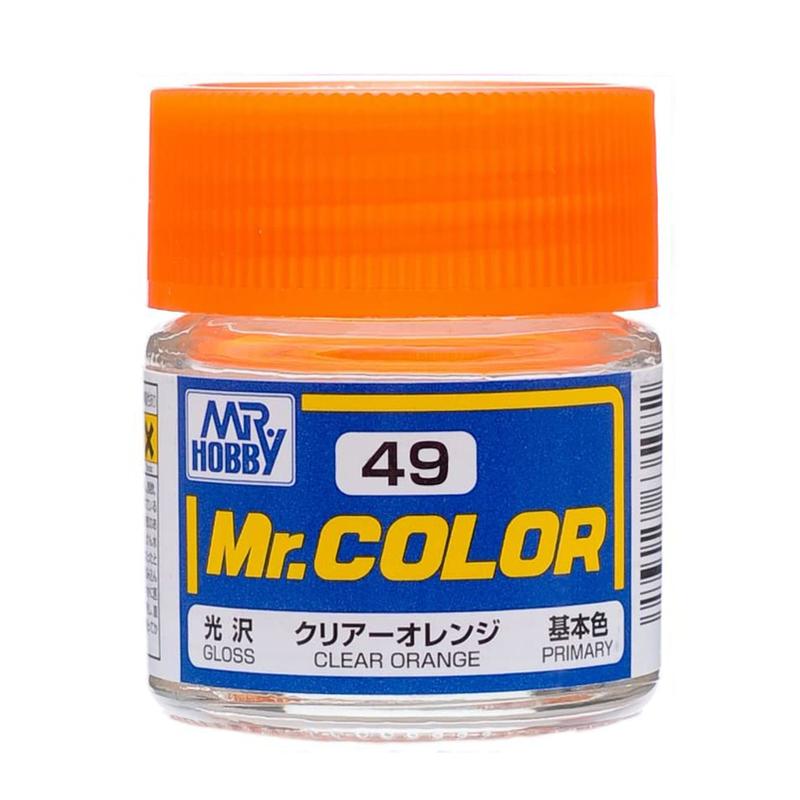 Mr. Color Paint C49 Gloss Clear Orange 10ml