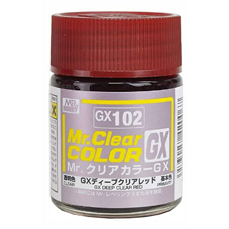 Mr. Clear Color GX102 Clear Deep Red 18ml