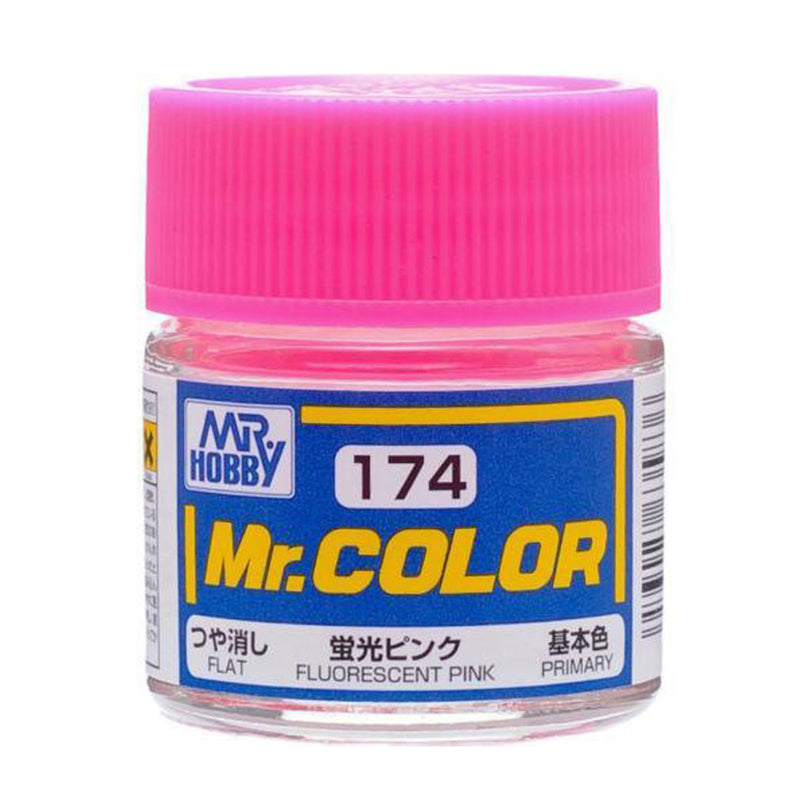 Mr. Color Paint C174 Semi Gloss Fluorescent Pink 10ml