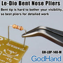 Le-Dio Bent Nose Pliers GH-LDP-140-M